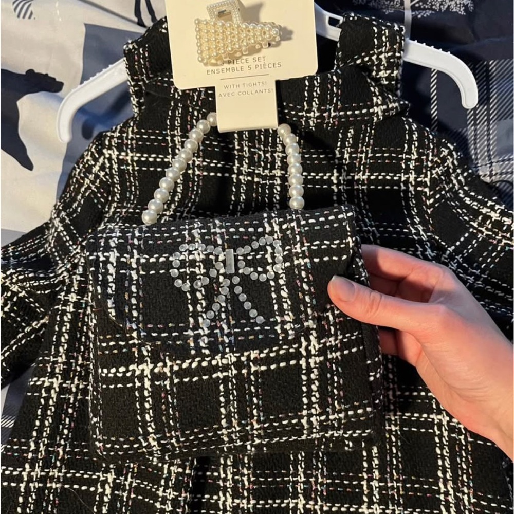 Rachel Zoe formal 5t dress with accessories